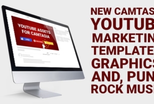 New Camtasia YouTube Marketing Templates, Graphics, and Punk Rock