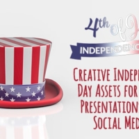 Creative Independence Day Assets for Video, Presentations, and Social Media!