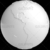 Stylized White Planet Earth Globe Showing Americas