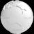 Stylized White Planet Earth Globe Showing Australia