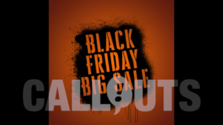 Black Friday Sales/Advertising Graphics: Spray Paint 02