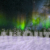 Winter Wonderland Aurora Locked Shot Medium Distance Animation
