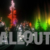 Winter Wonderland Aurora Tree Silhouttes with Colored Lights 02 Animation