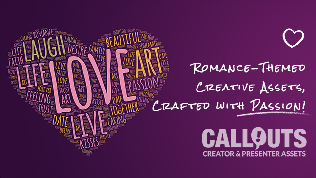 Valentine’s Day, Wedding, Love & Heart-Themed Creative Assets