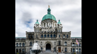 Historic Parliment building in Victoria