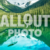 Joffre Lake with forest and glacier background reflecting in water