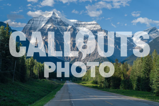 Road and Mount Robson