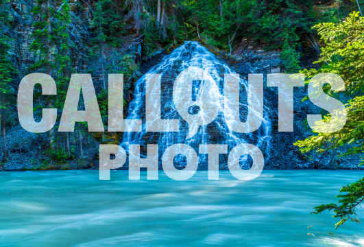 Waterfall, Jasper National Park