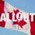 Canadian flag slow motion