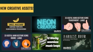 New Camtasia Templates, Hand Graphics, Neon Kit, and more…