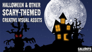 Halloween and other Scary-Themed Creative Visual Assets