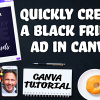 Create Canva Black Friday Ad in Minutes