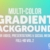 Title: Multi-Colored Gradient Background Graphics Vol 02