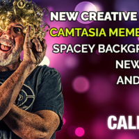 NEW! Camtasia Meme Maker, loads of music, backgrounds, and creative assets