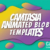 Camtasia Animated Blobs Templates