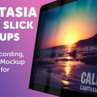 New Camtasia Mockup Templates, Music, Blobs & Christmas Creator Assets