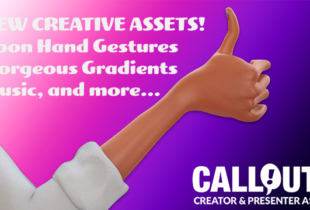 NEW! Toon Hand Gestures, Gorgeous Gradients, and more…