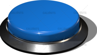 Big Juicy Button – Blue Blank