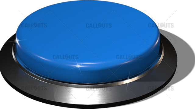 Big Juicy Button – Blue Blank