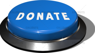 Big Juicy Button – Blue Donate