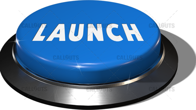 Big Juicy Button – Blue Launch