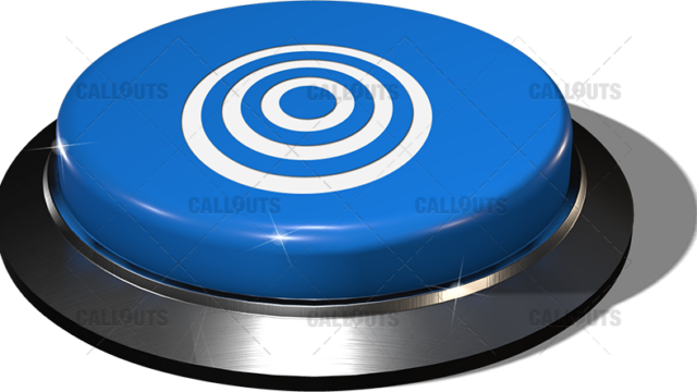 Big Juicy Button – Blue Bulls Eye