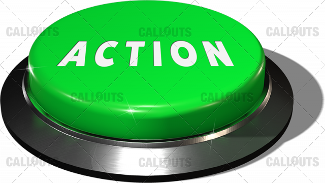 Big Juicy Button – Green Action