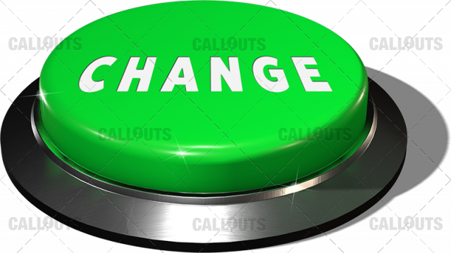 Big Juicy Button – Green Change