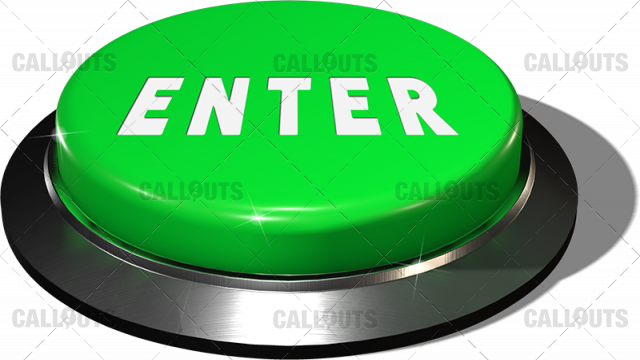 Big Juicy Button – Green Enter