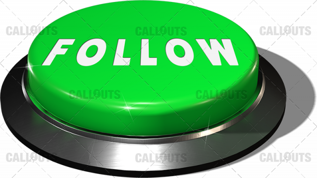 Big Juicy Button – Green Follow