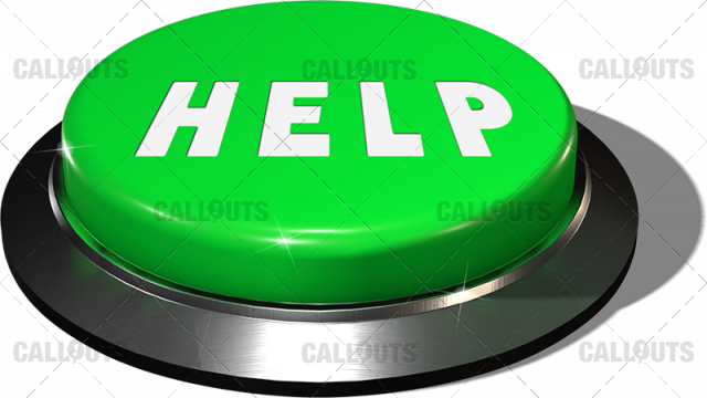 Big Juicy Button – Green Help