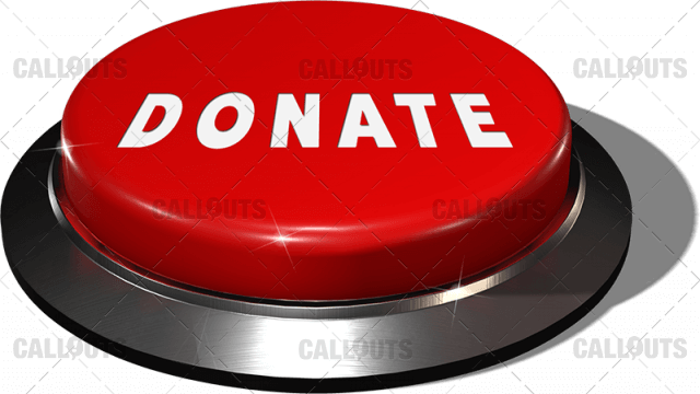 Big Juicy Button – Red Donate