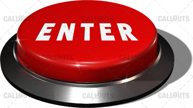 Big Juicy Button – Red Enter