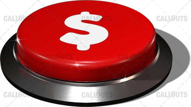 Big Juicy Button – Red Dollar