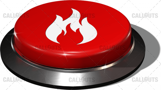 Big Juicy Button – Red Fire