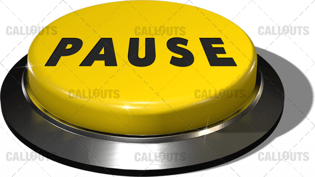 Big Juicy Button – Yellow Pause