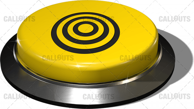 Big Juicy Button – Yellow  Bulls Eye