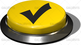 Big Juicy Button – Yellow Check Mark 2