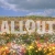 Flower Field Animated Summer Video Pan Down