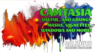 Camtasia Useful and Grungy Masks, Vignettes, and More