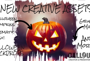 Happy Halloween! New Scary Visual Assets for Your Creative Work.