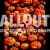 Scary Halloween Pumpkin Background 3D 02 Vertical