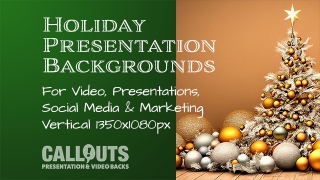 Christmas Holiday Presentation Backgrounds Vertical