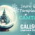 Camtasia Snow Globe Holiday Template 01