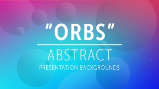 Orbs Abstract Presentation Backgrounds