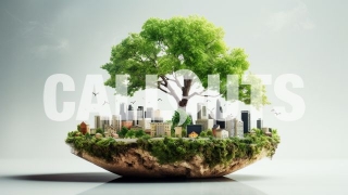 City and Tree Business Illustration