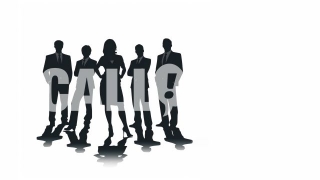 Silhouettes of Business People 8 Business Illustration
