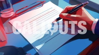 Pen and Contract Business Illustration