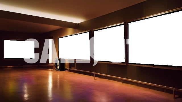 Overlay Mockup of TV Showroom 04