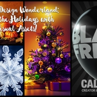 Creative Design Wonderland: Dive into the Holidays with Callouts Visual Assets!